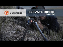 Load and play video in Gallery viewer, Gunwerks Elevate 2.0 Bipod